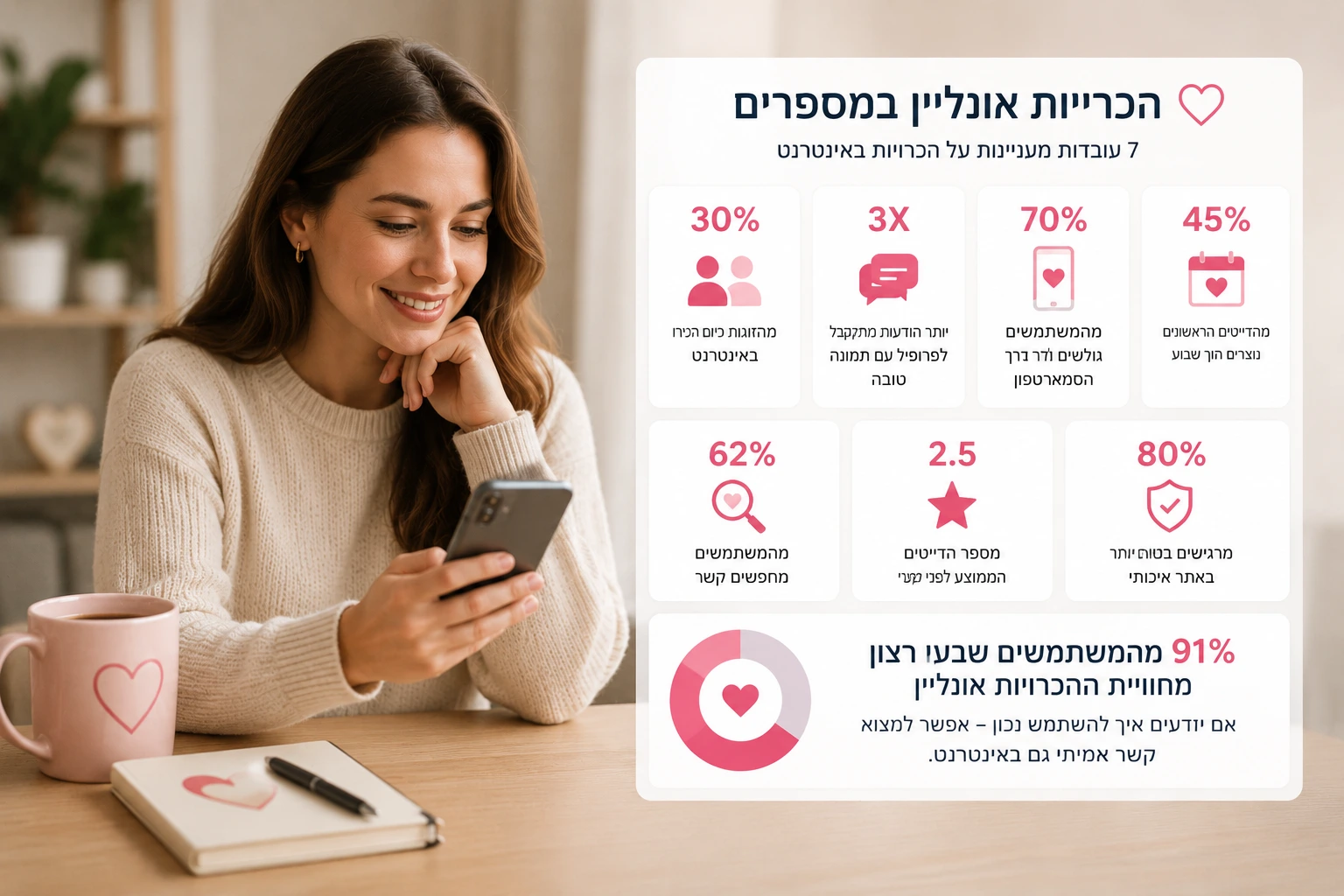 שני אנשים משוחחים לפני דייט