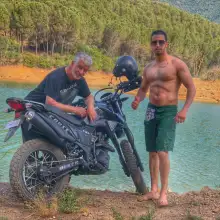 תמונה Mohamed 1 A beautiful day with my uncle